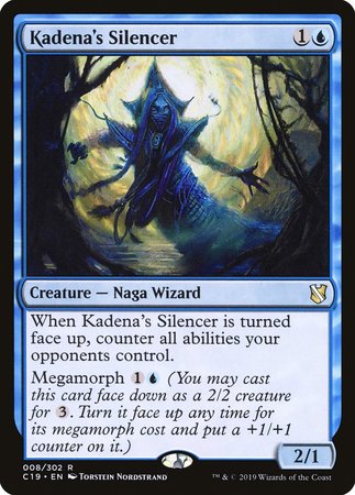 Kadena's Silencer [Commander 2019] | Gate City Games LLC