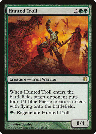 Hunted Troll [Commander 2013] | Gate City Games LLC