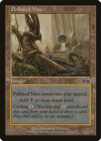 Polluted Mire [Urza's Saga] | Gate City Games LLC