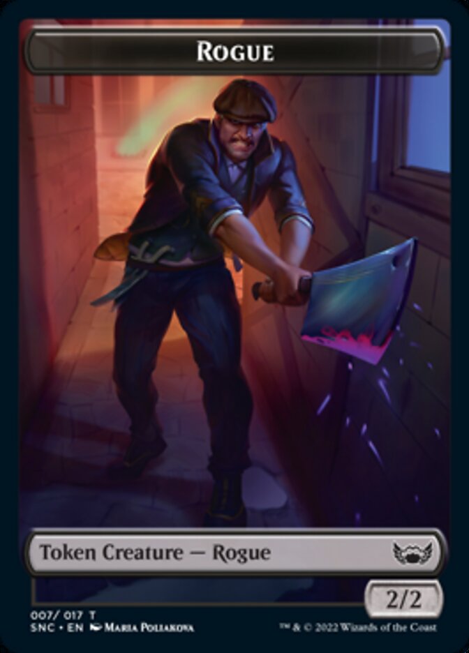 Rogue Token [Streets of New Capenna Tokens] | Gate City Games LLC