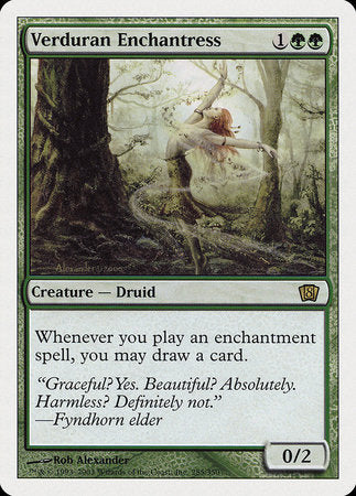 Verduran Enchantress [Eighth Edition] | Gate City Games LLC