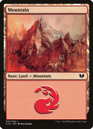 Mountain (337) [Commander 2015] | Gate City Games LLC