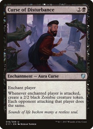 Curse of Disturbance [Commander 2017] | Gate City Games LLC