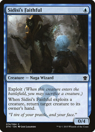 Sidisi's Faithful [Dragons of Tarkir] | Gate City Games LLC