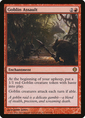 Goblin Assault [Shards of Alara] | Gate City Games LLC