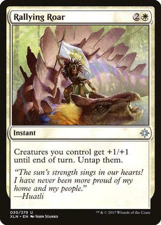 Rallying Roar [Ixalan] | Gate City Games LLC