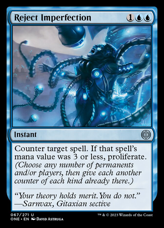 Reject Imperfection [Phyrexia: All Will Be One] | Gate City Games LLC