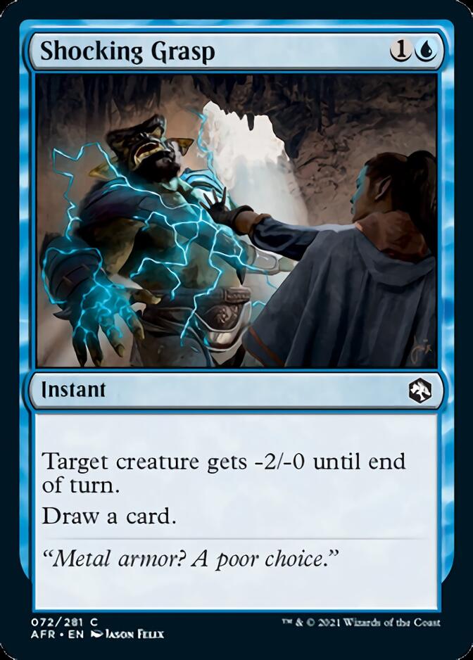 Shocking Grasp [Dungeons & Dragons: Adventures in the Forgotten Realms] | Gate City Games LLC