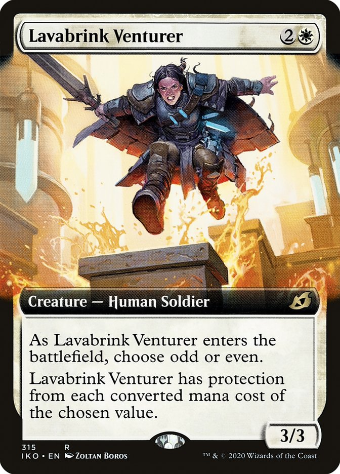 Lavabrink Venturer (Extended Art) [Ikoria: Lair of Behemoths] | Gate City Games LLC