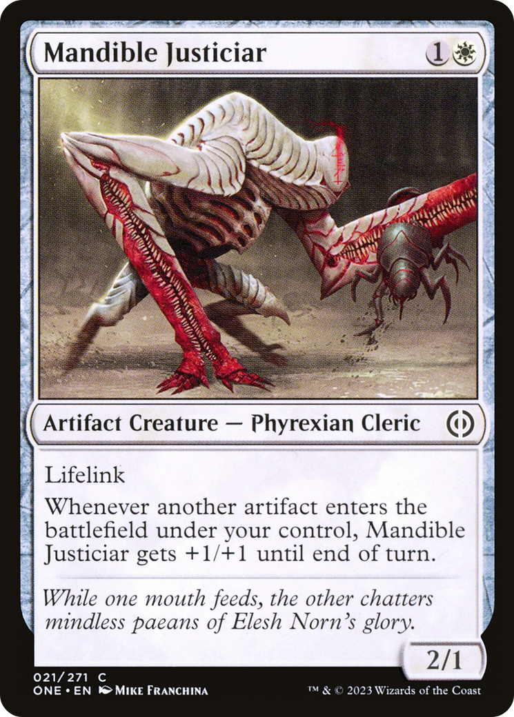 Mandible Justiciar [Phyrexia: All Will Be One] | Gate City Games LLC