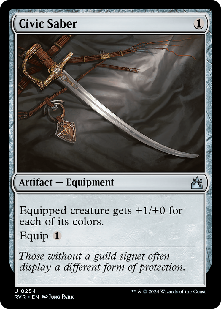 Civic Saber [Ravnica Remastered] | Gate City Games LLC
