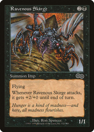 Ravenous Skirge [Urza's Saga] | Gate City Games LLC