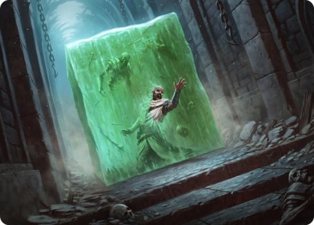 Gelatinous Cube Art Card [Dungeons & Dragons: Adventures in the Forgotten Realms Art Series] | Gate City Games LLC