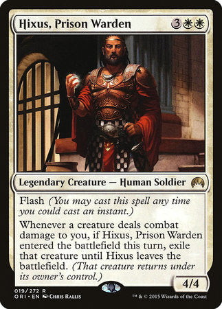 Hixus, Prison Warden [Magic Origins] | Gate City Games LLC