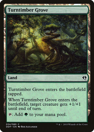 Turntimber Grove [Duel Decks: Zendikar vs. Eldrazi] | Gate City Games LLC