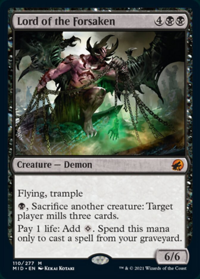 Lord of the Forsaken [Innistrad: Midnight Hunt] | Gate City Games LLC
