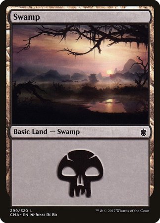 Swamp (299) [Commander Anthology] | Gate City Games LLC