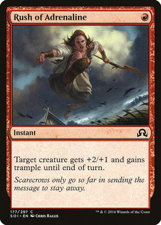 Rush of Adrenaline [Shadows over Innistrad] | Gate City Games LLC