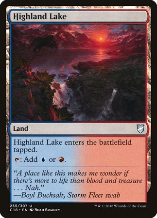 Highland Lake [Commander 2018] | Gate City Games LLC