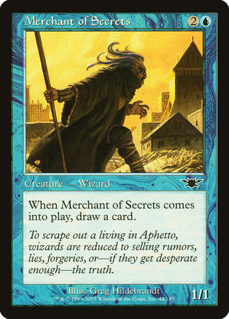 Merchant of Secrets [Legions] | Gate City Games LLC