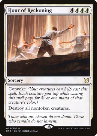 Hour of Reckoning [Commander 2019] | Gate City Games LLC