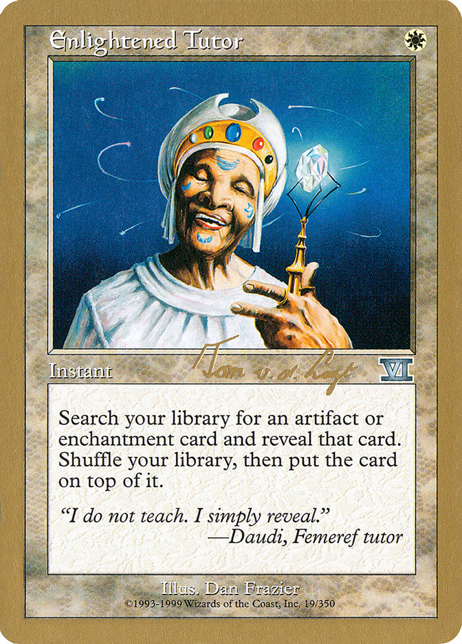 Enlightened Tutor (Tom van de Logt) [World Championship Decks 2000] | Gate City Games LLC