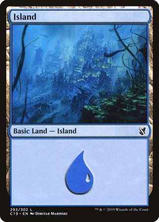 Island (293) [Commander 2019] | Gate City Games LLC