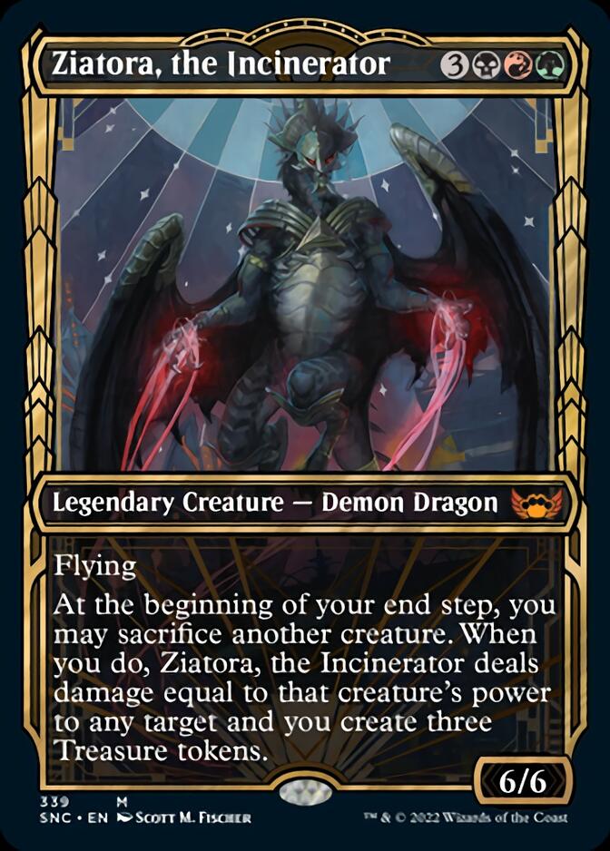 Ziatora, the Incinerator (Showcase Golden Age) [Streets of New Capenna] | Gate City Games LLC