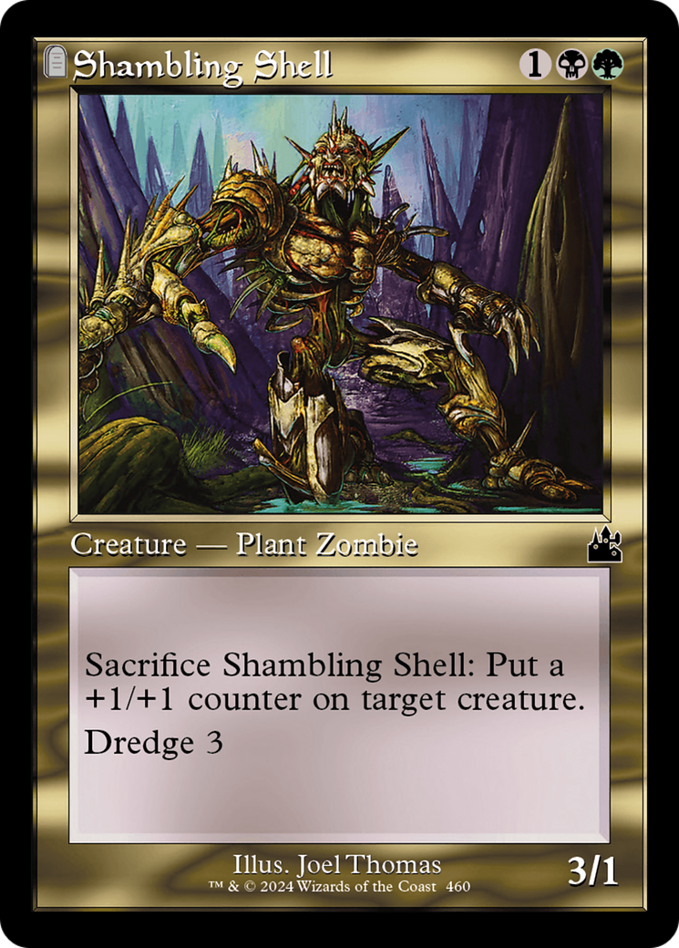 Shambling Shell (Retro Frame) [Ravnica Remastered] | Gate City Games LLC