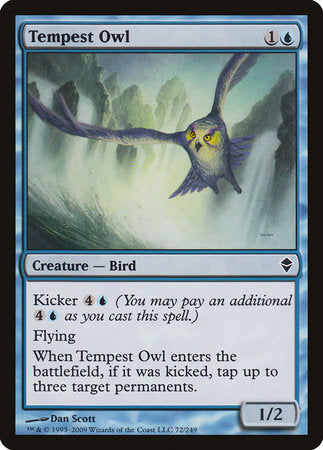 Tempest Owl [Zendikar] | Gate City Games LLC