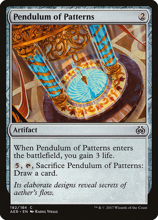 Pendulum of Patterns [Aether Revolt] | Gate City Games LLC