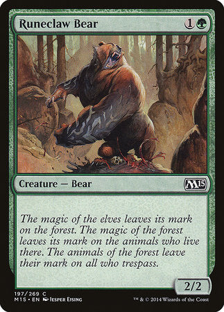 Runeclaw Bear [Magic 2015] | Gate City Games LLC