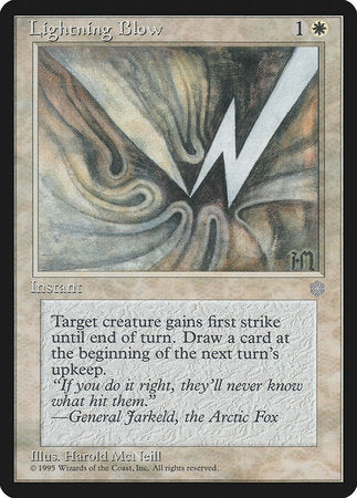 Lightning Blow [Ice Age] | Gate City Games LLC