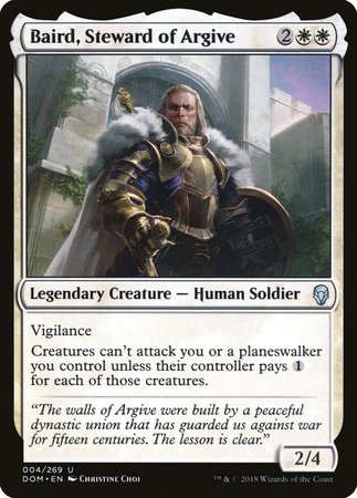 Baird, Steward of Argive [Dominaria] | Gate City Games LLC