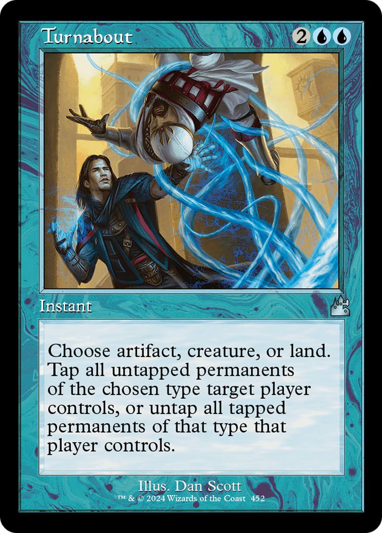 Turnabout (Retro Frame) [Ravnica Remastered] | Gate City Games LLC