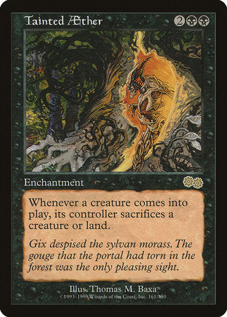 Tainted Aether [Urza's Saga] | Gate City Games LLC