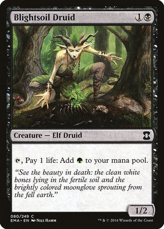 Blightsoil Druid [Eternal Masters] | Gate City Games LLC