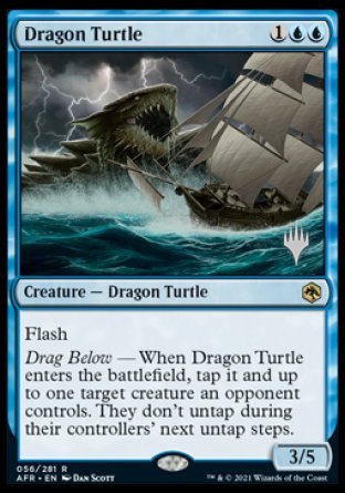 Dragon Turtle (Promo Pack) [Dungeons & Dragons: Adventures in the Forgotten Realms Promos] | Gate City Games LLC