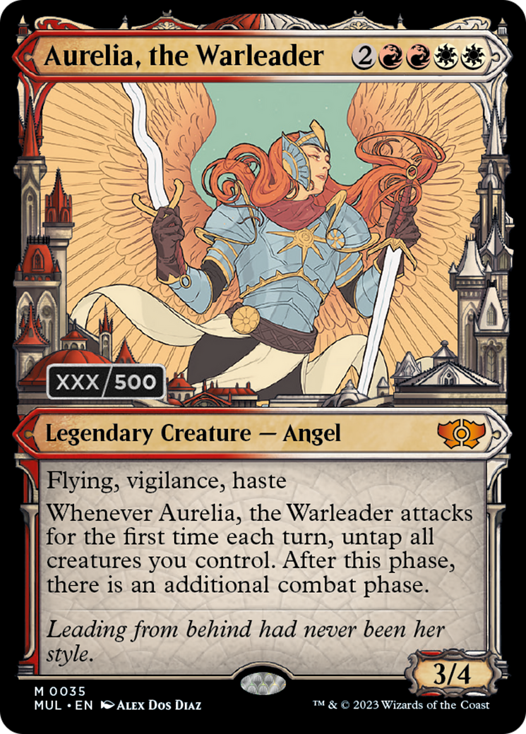 Aurelia, the Warleader (Serialized) [Multiverse Legends] | Gate City Games LLC