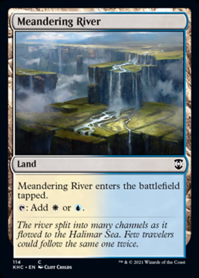 Meandering River [Kaldheim Commander] | Gate City Games LLC