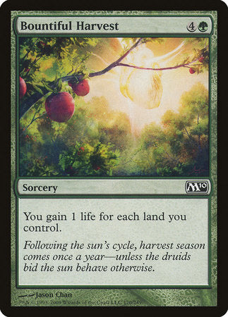 Bountiful Harvest [Magic 2010] | Gate City Games LLC