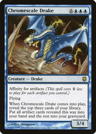 Chromescale Drake [Darksteel] | Gate City Games LLC