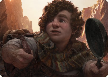 Sam, Loyal Attendant Art Card [The Lord of the Rings: Tales of Middle-earth Art Series] | Gate City Games LLC