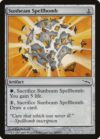 Sunbeam Spellbomb [Mirrodin] | Gate City Games LLC