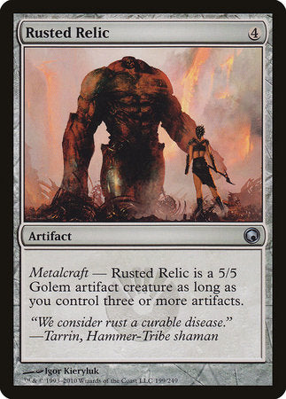 Rusted Relic [Scars of Mirrodin] | Gate City Games LLC