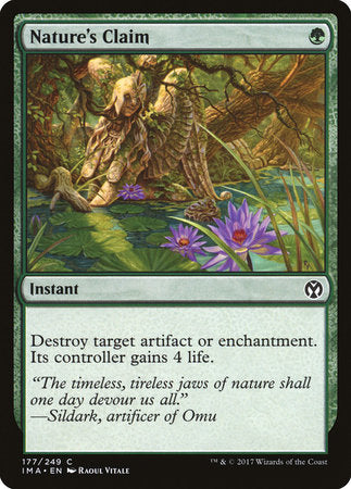 Nature's Claim [Iconic Masters] | Gate City Games LLC