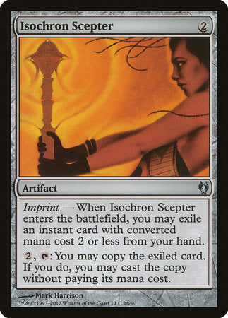 Isochron Scepter [Duel Decks: Izzet vs. Golgari] | Gate City Games LLC