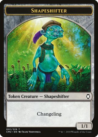 Shapeshifter Token [Commander Anthology Volume II Tokens] | Gate City Games LLC