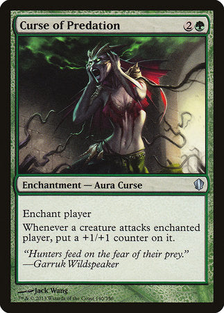 Curse of Predation [Commander 2013] | Gate City Games LLC