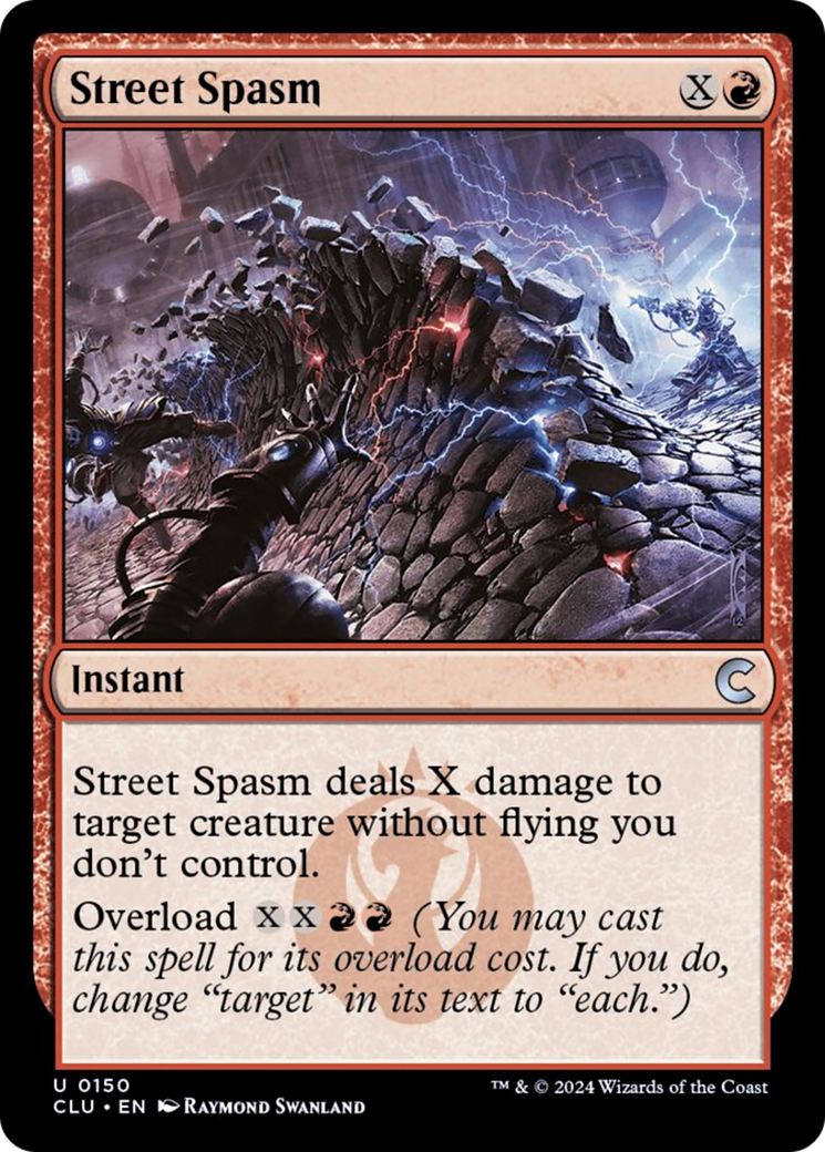 Street Spasm [Ravnica: Clue Edition] | Gate City Games LLC